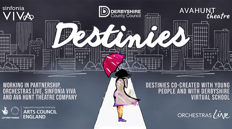 Destinies Artwork - Posted by Ava Hunt Theatre.