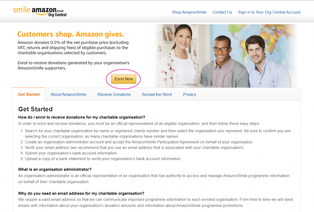 Amazon Smile 