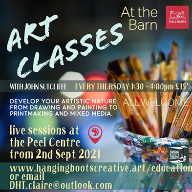 Art Classes with John Sutcliffe - Starting in September