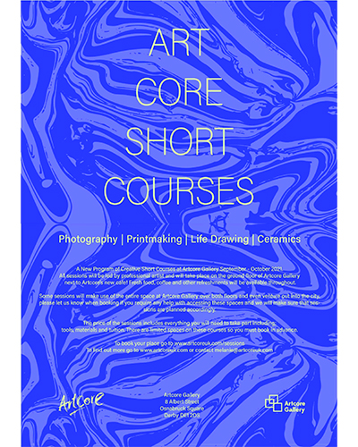 Artcore September 2021 - Upcoming events this week | Arts Derbyshire