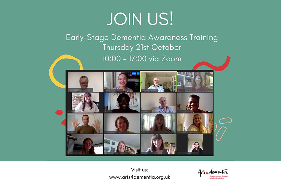 Arts 4 Dementia: Early-stages awareness training for Arts and Heritage Organisations