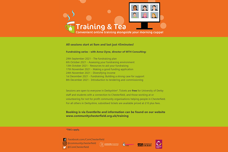 Community Chesterfield Training and Tea