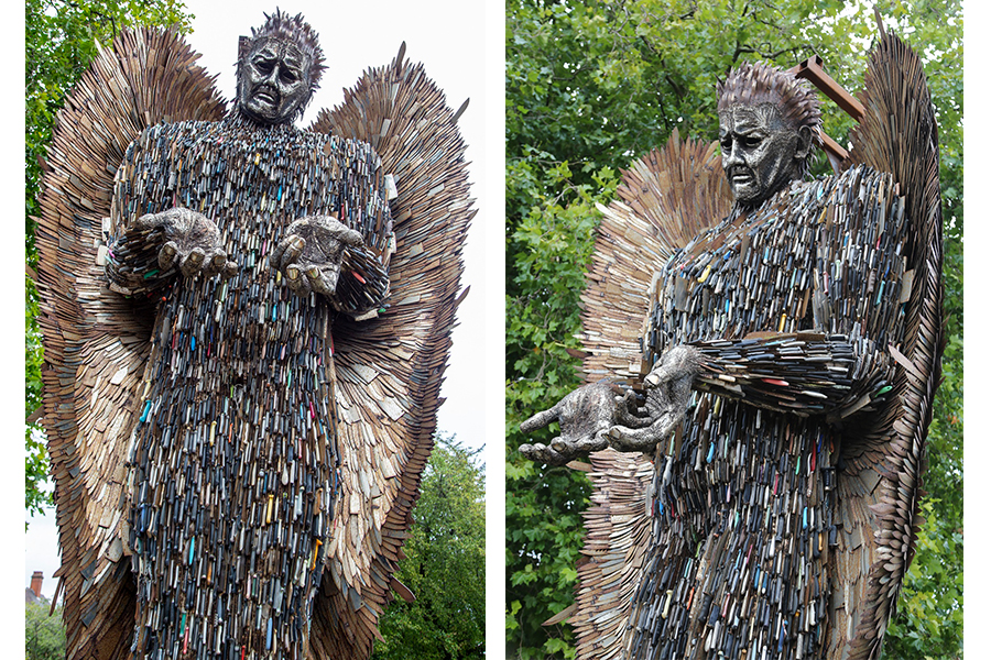 National Monument Against Violence and Aggression 'The Knife Angel' is to visit Chesterfield