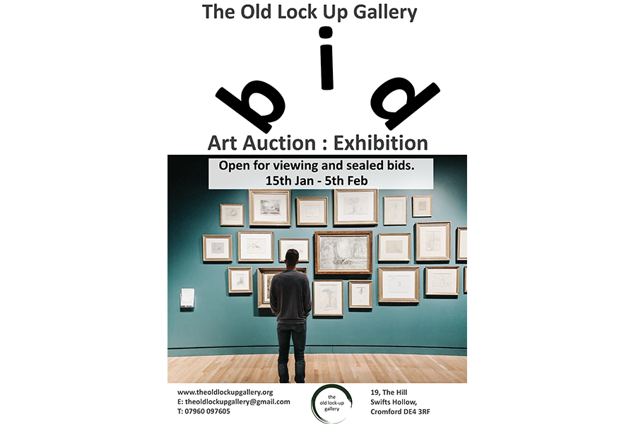 The Old Lock Up Gallery's new 2022 inaugural art auction: bid