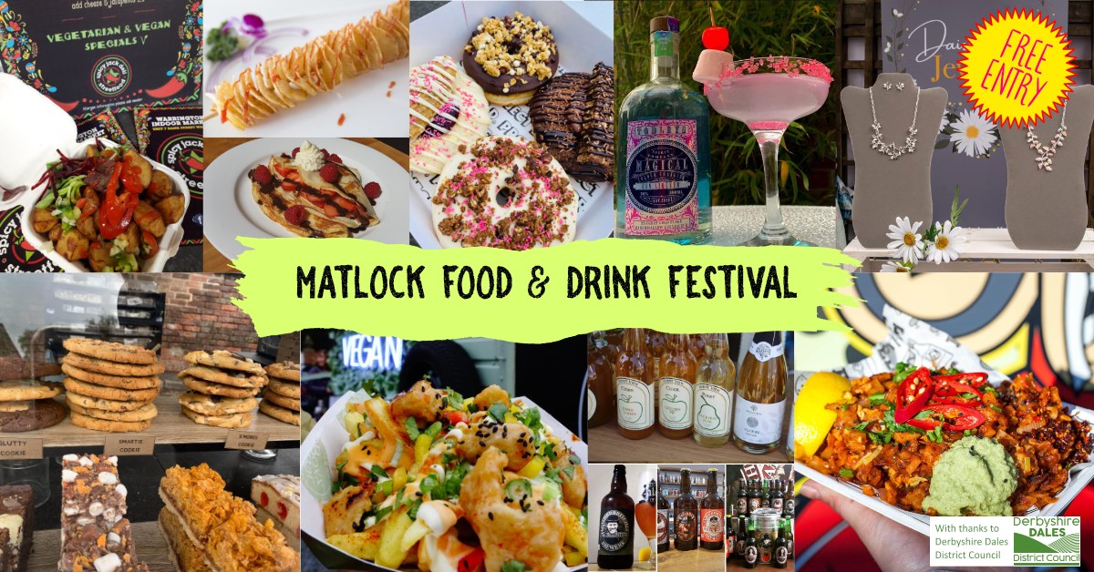 Matlock Food & Drink Festival Arts Derbyshire