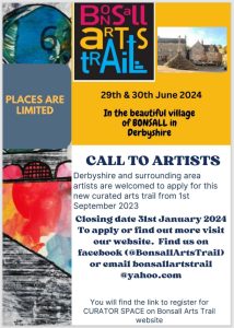 Call to Artists: Bonsall Arts Trail June 2024