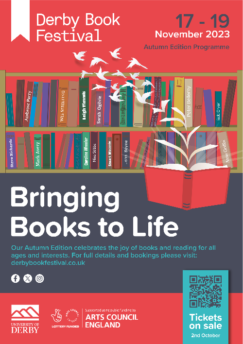 Derby Book Festival e-shot | Arts Derbyshire