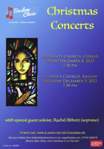 Christmas Concert - Baslow Choir