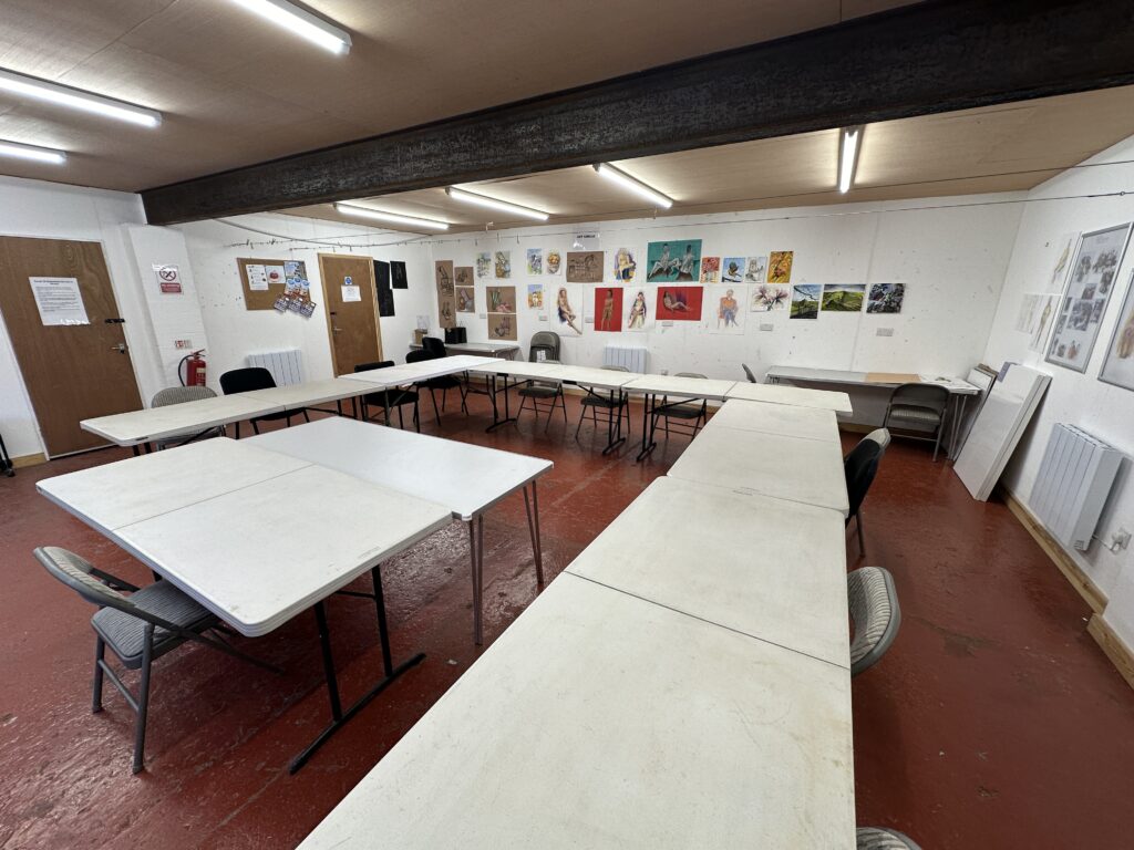 Turners Art Studio interior