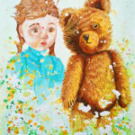 Watercolour painting.